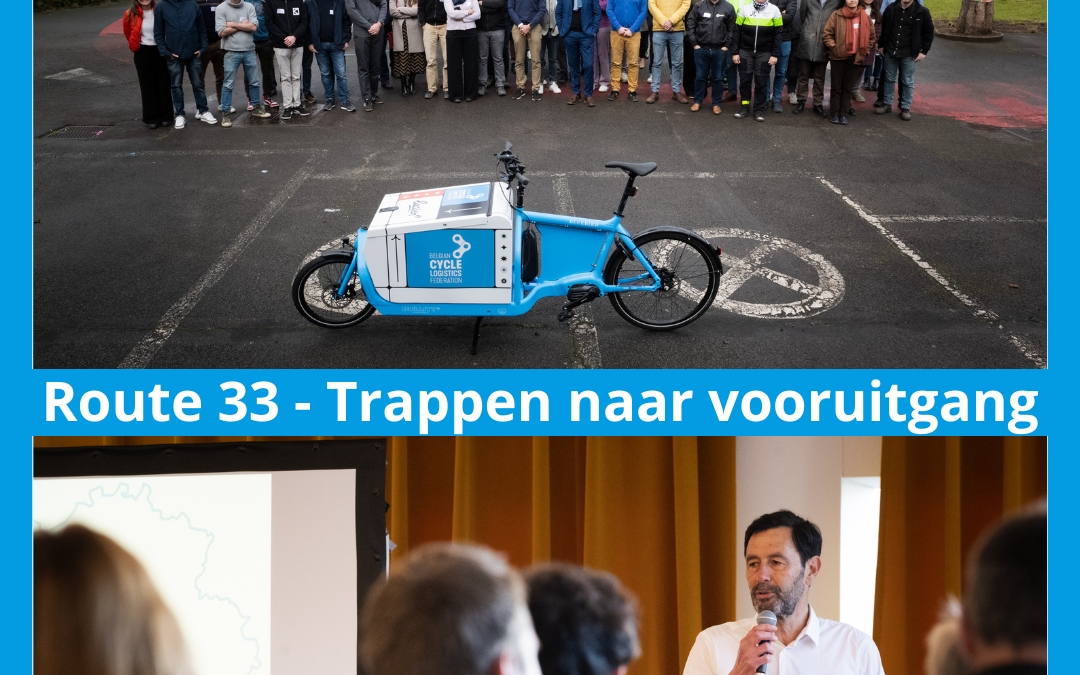 Route 33 2024: Een overzicht van de voortgang van fietslogistiek in 2023